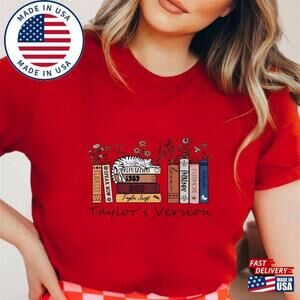 T4ylors Version Music Albums As Books T-Shirt